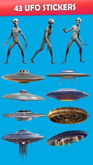 Ufo in Photo - Free Editor Screenshot 0