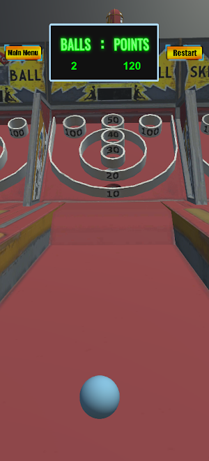 Skee Ball Hop Bowling Game 3D Screenshot 1