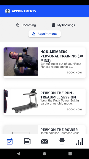 Peak Fitness Screenshot 3