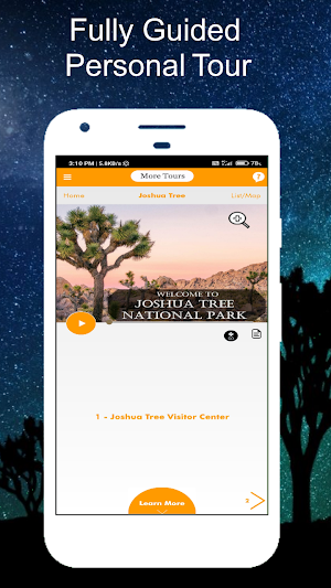 Joshua Tree National Park Audio Driving Tour Guide Screenshot 1