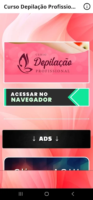 Curso Depilação Profissional Screenshot 0