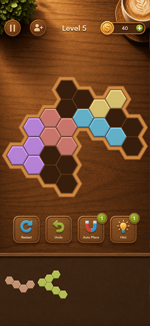 Wood Block Quest: Block Puzzle Screenshot 2