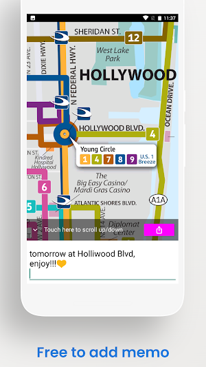 FortLauderdale Bus Map Offline Screenshot 3