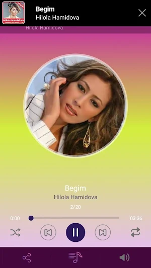 Hilola Hamidova qo'shiqlari Screenshot 2