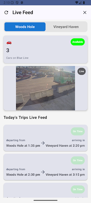 Martha's Vineyard Ferries Screenshot 1