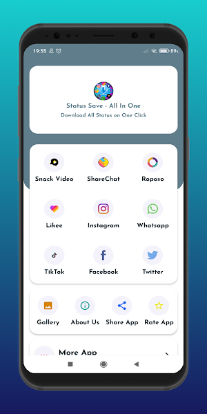 Status Save All in One - Save Stories Video Photo Screenshot 1