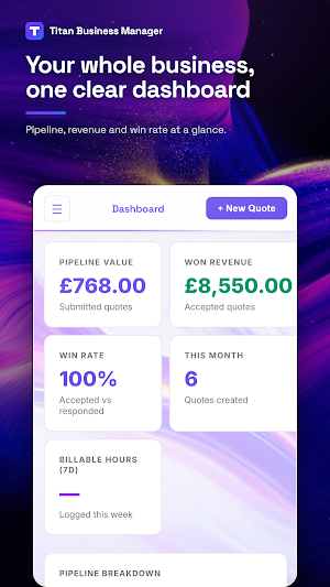Titan Business Manager Screenshot 0