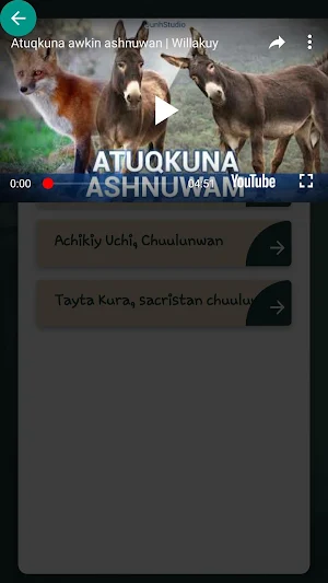 Cuentos en Quechua Perú Screenshot 3