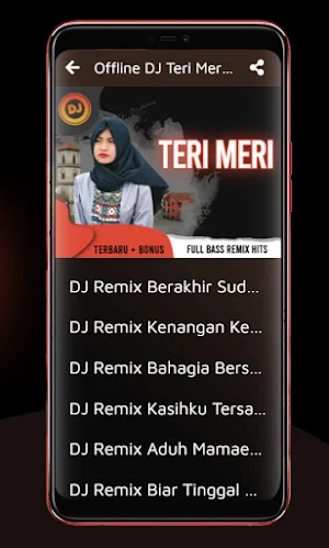 DJ Teri Meri Terbaru Full Bass Remix Hits + Bonus Screenshot 2