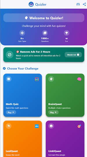 Quizler Quest: Quiz Game Screenshot 0