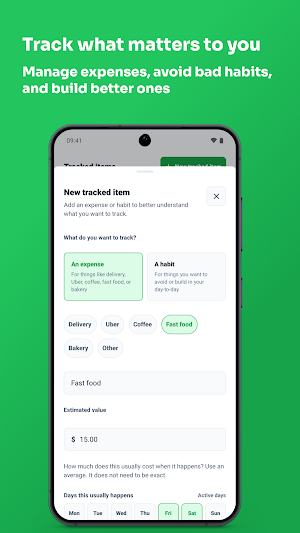 Nospree: Expenses & Habits Screenshot 2