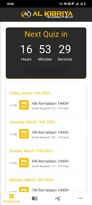Al Kibriya Quiz Screenshot 1