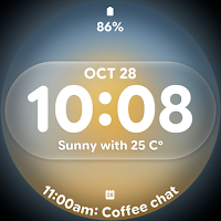 Glass Weather 4 - Watch face