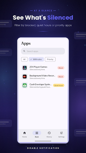 Disable Notification Screenshot 2