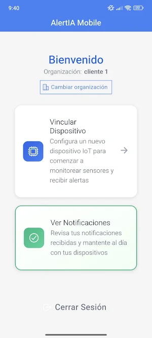 Alertia Mobile Screenshot 2