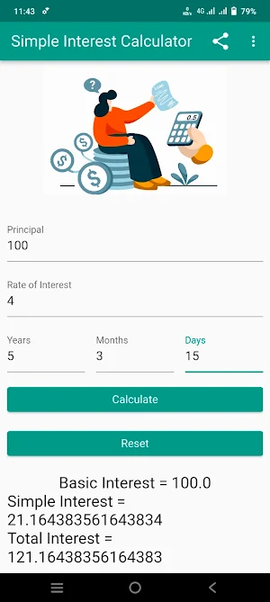 Simple Interest Formula Screenshot 3