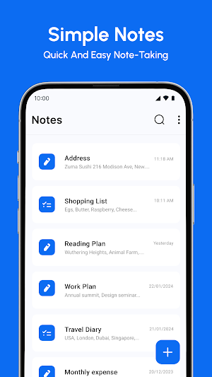 Notes Screenshot 0