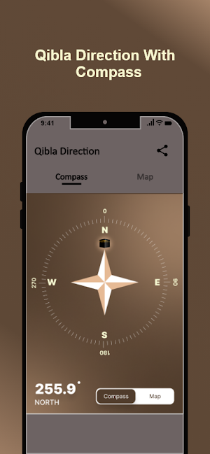 Qibla Finder: Salah, Tasbeeh Screenshot 0