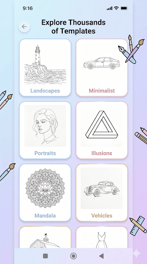 AR Draw: Sketch & Trace Text Screenshot 1