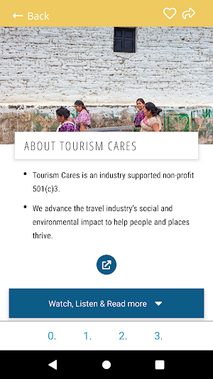 Tourism Cares MTP Screenshot 3