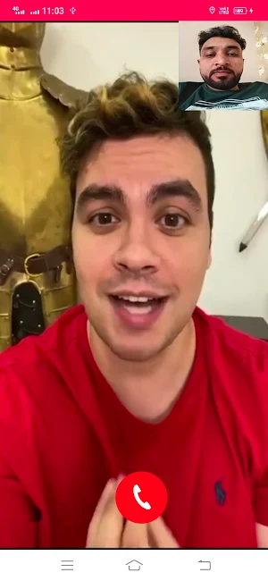 Luccas Neto video call & chat Screenshot 1