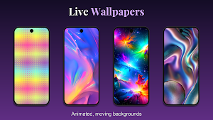 Neon Wallpaper 4K Screenshot 1