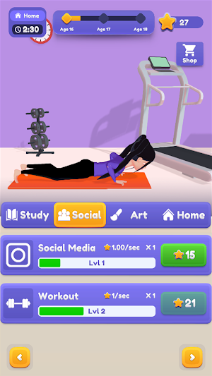 Idle Girl Life Screenshot 2