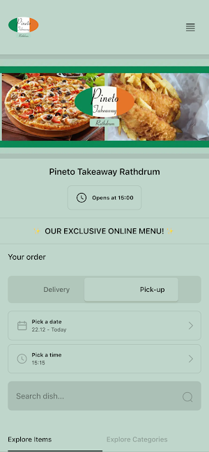 Pineto Takeaway Rathdrum Screenshot 1