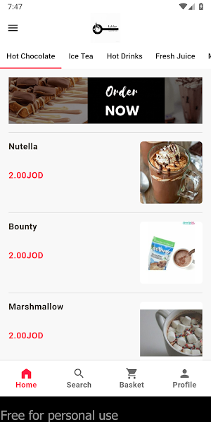 Lyklar Coffee Screenshot 0