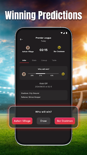 Football Score - Live Match Screenshot 1