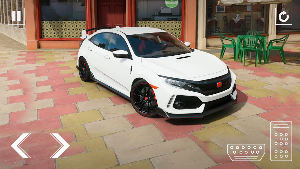 Real Honda Car Civic Parking  Screenshot 0