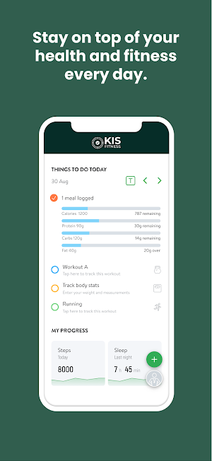 Keep It Simple Fitness Screenshot 1