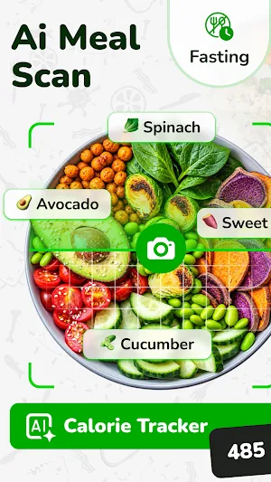 AI Calorie Tracker: Food Snap Screenshot 0