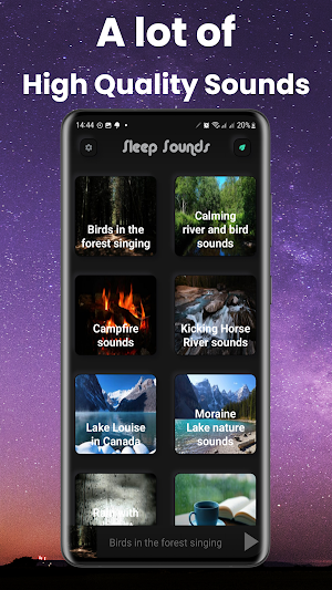 Sleep Sounds: White noise Screenshot 1