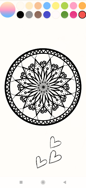 Mandalas: Color By Number Screenshot 2