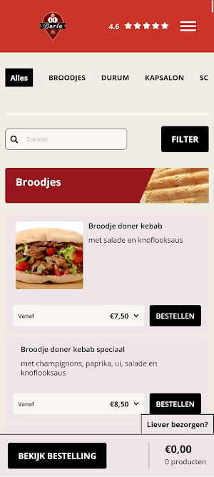Eethuis Barla Screenshot 1