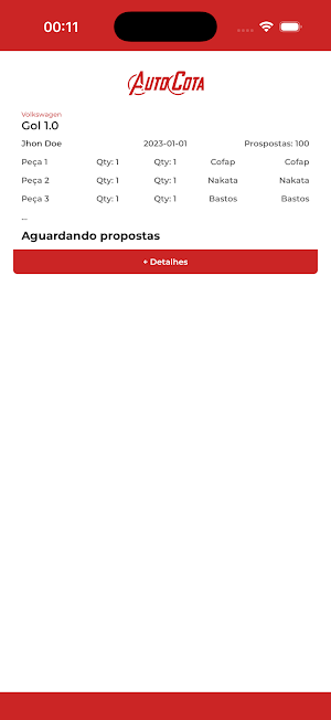 AutoCota Screenshot 2