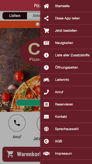 Pizzeria Capri Screenshot 2