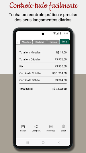 Contar Dinheiro Screenshot 3