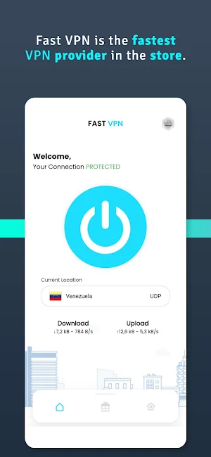 Fast VPN - Super Fast VPN Screenshot 1