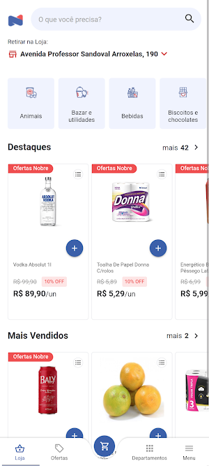 Nobre Supermercados Screenshot 0