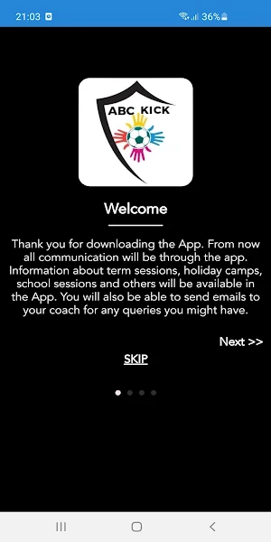 ABC KICK Screenshot 0