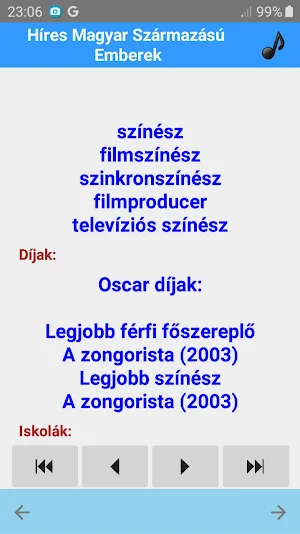 Híres Magyar Származ. Emberek Screenshot 3