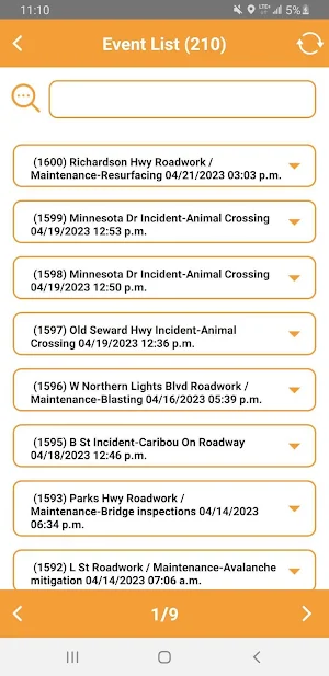 Alaska Mobile Reporting Screenshot 2