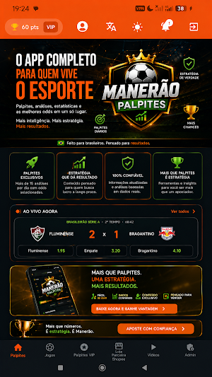 Palpites do Manerão Screenshot 3