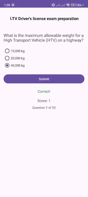 LTV Test Preparation Screenshot 0