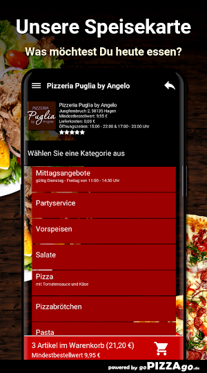 Pizzeria Puglia by Angelo Hage Screenshot 3