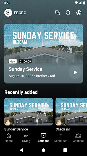 First Baptist Blooming Grove Screenshot 1