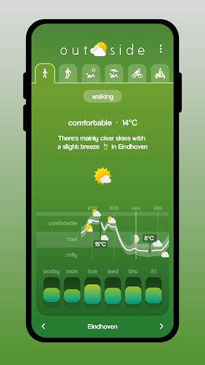 Outside - Weather Made Easy Screenshot 0