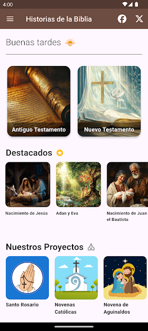 Historias de la Biblia Screenshot 0